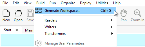 Generate Workspace